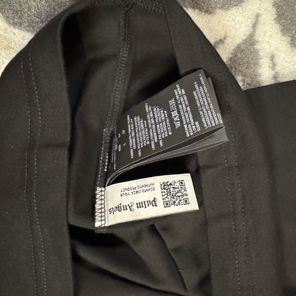 Palm Angels Broken Palm Tree Black T-Shirt Men’s Size Large - Picture 4 of 4